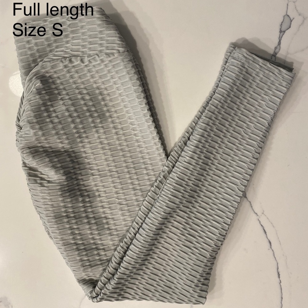 Full length ruched leggings